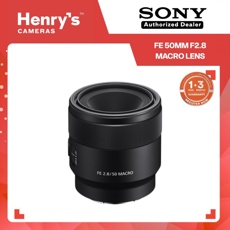 Sony FE 50mm F/2.8 Macro Lens [ONLINE PRICE]